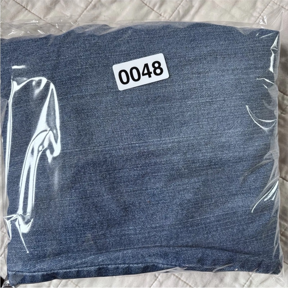 Democracy Womens 8 Distressed Girlfriend Embroidered Floral Blue Jean - Picture 13 of 13